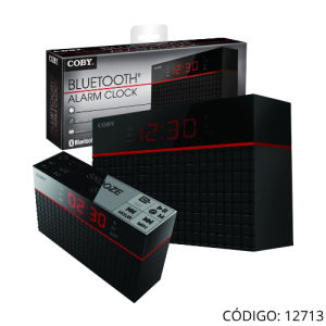Radio Reloj Desper FM BTH COBY CRABT-100
