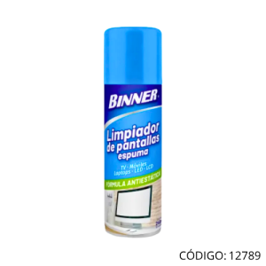 Espuma Limpiadora BINNER LCDs/Plamas
