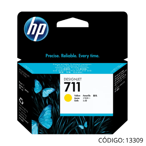 Tinta Yellow HP #711 CZ132A 29ml