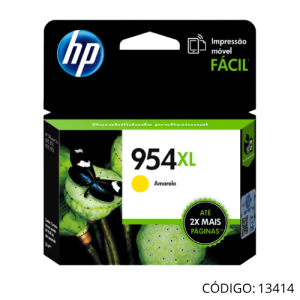 Tinta Yellow HP 954XL L0S68AL para 1600 paginas.