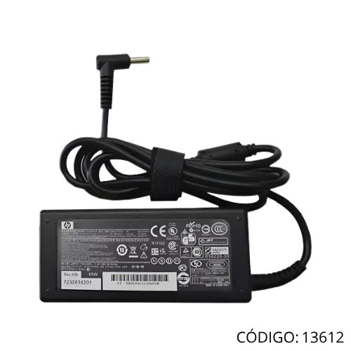 AC Adapter HP 19.5V 3.33A 65W Aguja Azul