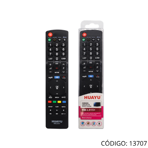 Control Remoto p/LG LCD + LED TV RM-L915