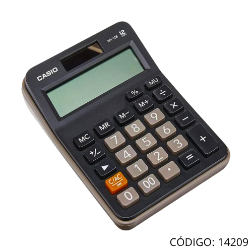 Calculadora CASIO MX-12B Negra
