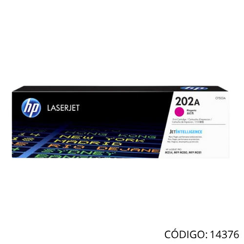Toner Magenta HP CF503A 202A 1300 hojas