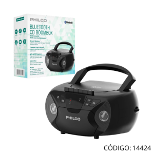 RadioGrrabadora CD BoomB Philco PBB301BT