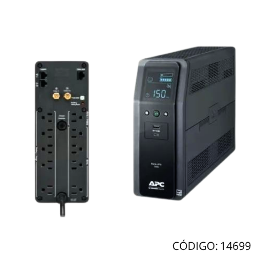 UPS APC 1500va LCD BR1500M2-LM 10+2USBs