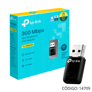 Tarjeta USB HiGain 300Mbps TPLINK WN823N
