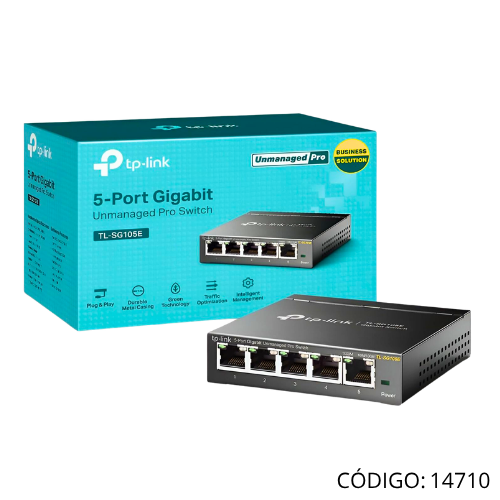 Switch TP-LINK 5Port 1000TX TL-SG105E