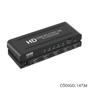 Splitter HDMI 4K 30Hz 1x4 3D 1.4V FY1409