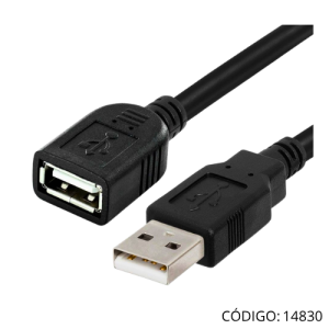 Cable Extension USB (Macho-Hembra) 1.8mt