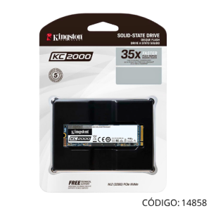Disco Duro 500GB Kingston KC200 M.2 PCIe