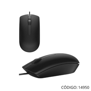 Mouse DELL Optico USB MS116BK p/Desktops