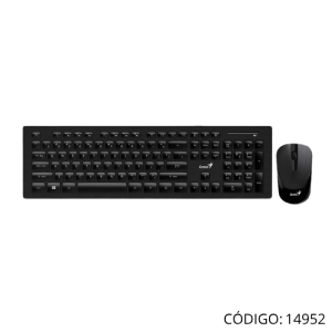 Teclado+Mouse Inalambrico Genius 8008 BK