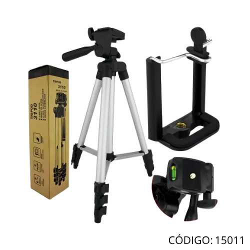 Tripode EBASIX RL086 p/Cam/Cel 35-105cm