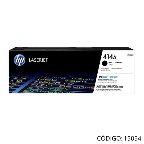 Toner HP Negro W2020A 414A 2400 hojas