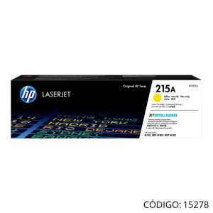 Toner HP Amarillo W2312A 215A 850 hojas