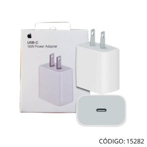 Cargador Apple USB-C A1692 20W MU7U2LL/A