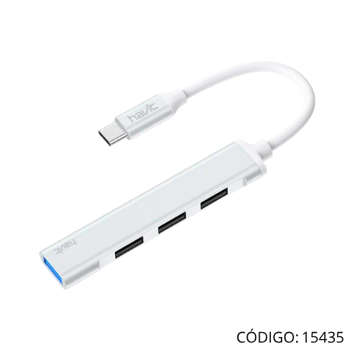 Hub USB-C 4P (3USB2+1USB3) HAVIT HV-HB41