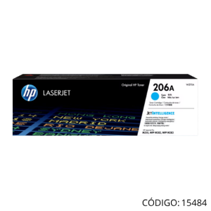 Toner Cyan HP W2111A 206A 1250pag M255