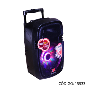 Parlante ES-ROCKER 10 LEDBAT 50W KARAOKE