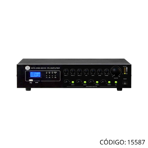 Amplificador PM-240S ECHO SHOW 240W 4Zon