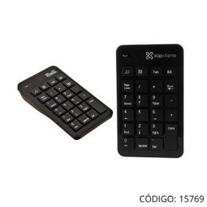 Teclado Numerico Inalambri KlipX KNP-110