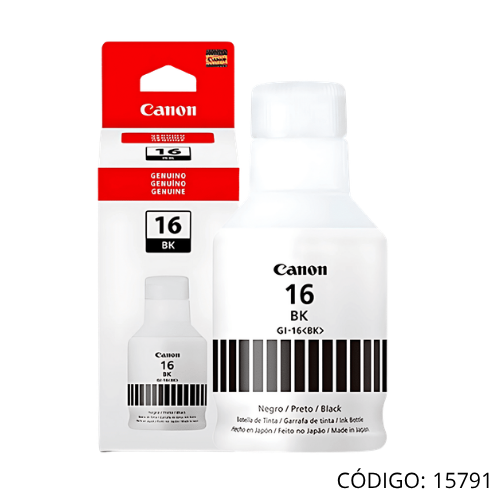 Tinta Negra CANON GI-16BK 6K pags