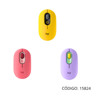 Mouse LOGITECH Inal POP BTH Colors 910-0