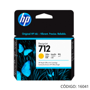 Tinta Yellow HP 712 3ED69A 29ml
