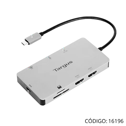 Docking TARGUS USB-C 2HDMIs 4K DOCK423TT