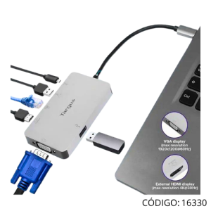 Docking TARGUS USB-C 1HDMI 4K DOCK419USZ