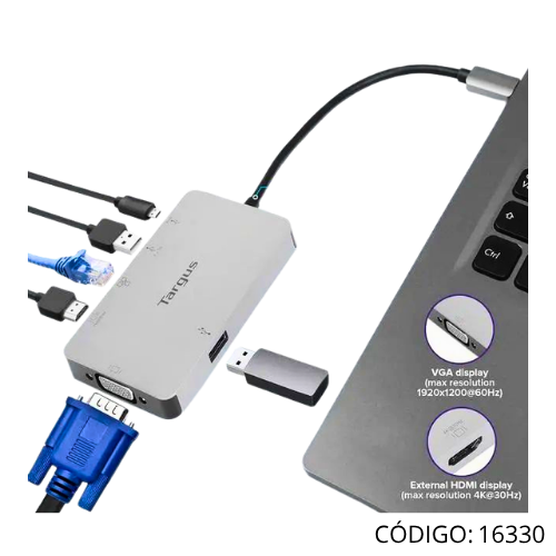 Docking TARGUS USB-C 1HDMI 4K DOCK419USZ