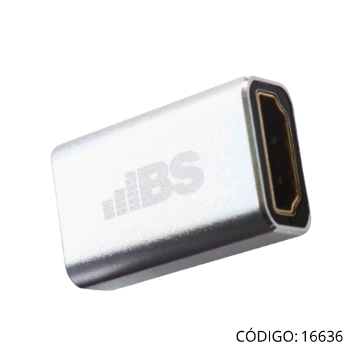 Union HDMI(F)-HDMI(F) 8K ALUMINIO P05251.