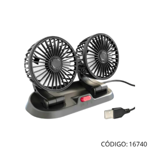 Ventilador Doble Mini-USB F301-2