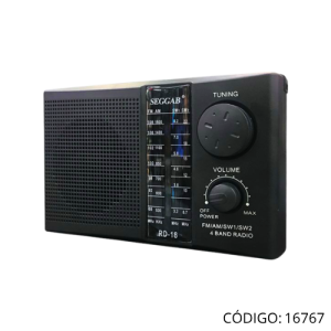 Radio SEGGAB RD-080BT AM/FM USB SD BTH