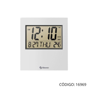 Reloj Digital c/Termometro Steren CLK305