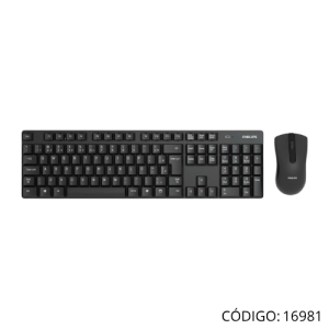Teclado+Mouse Wrls PHILIPS SPT6501B