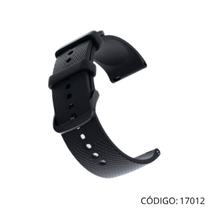 Correa Amazfit A2105F 22mm Negro Caucho
