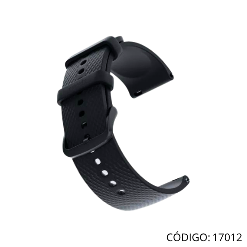 Correa Amazfit A2105F 22mm Negro Caucho
