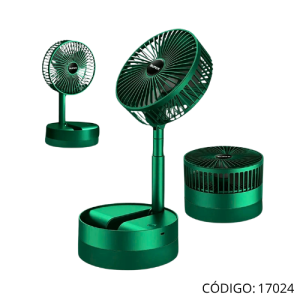 Ventilador/Bateria FS-21 Verde 5W 5V 3hr