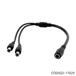 Cable Convertidor AAC/2DC 30cm Y