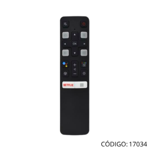 Control Remoto p/TCL c/Voz TVs HTC108