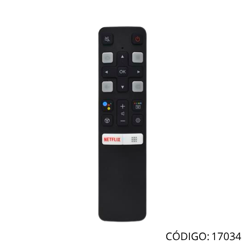 Control Remoto p/TCL c/Voz TVs HTC108