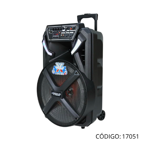 Parlante Portatil 15 40000W LED AX-F1531