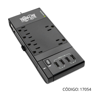 Supresor TrippLite TLP66USBR 6T 4USB Ext