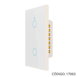Interruptor Doble Smart WiFi 10A Dexel R