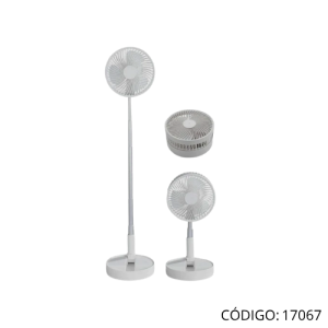 Ventilador XDDFAN0 Aluminio/PVC c/Remoto