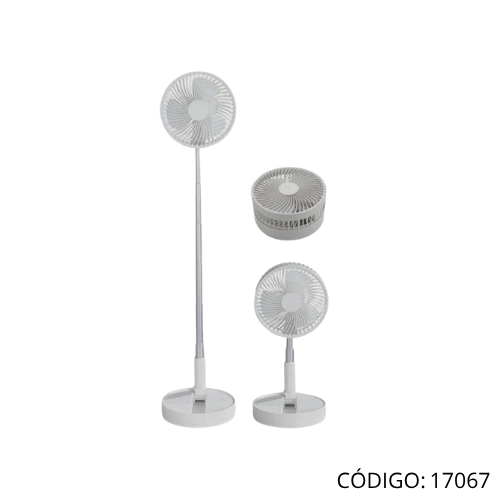Ventilador XDDFAN0 Aluminio/PVC c/Remoto