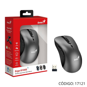 Mouse Genius Wrls Mini ERGO 8100S RF 2.4Ghz.