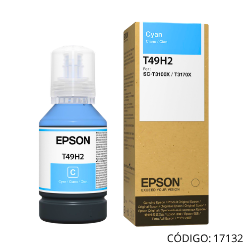 Tinta Cyan EPSON T49H200 p/T3170x 140ml